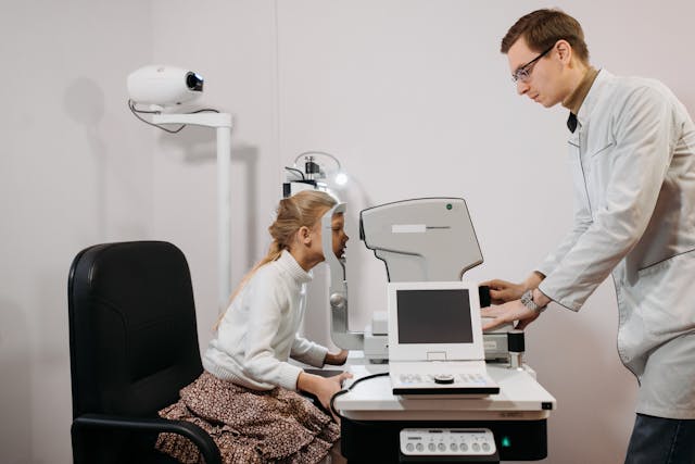 Children's eye examination