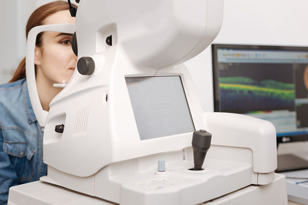 OCT retinal scan example